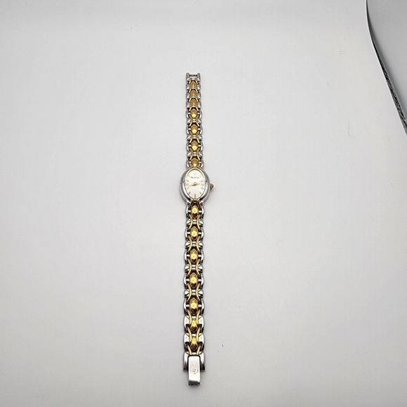 Bulova Silver & Gold Tone Watch main image 6